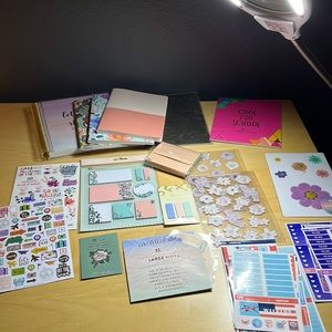 HUGE Erin Condren bundle--petite planners, notebooks, stickers and more!